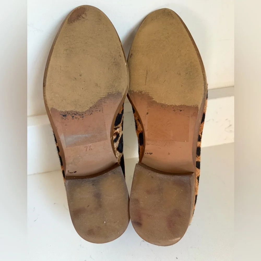 Madewell chetah‎ print flats size 7.5